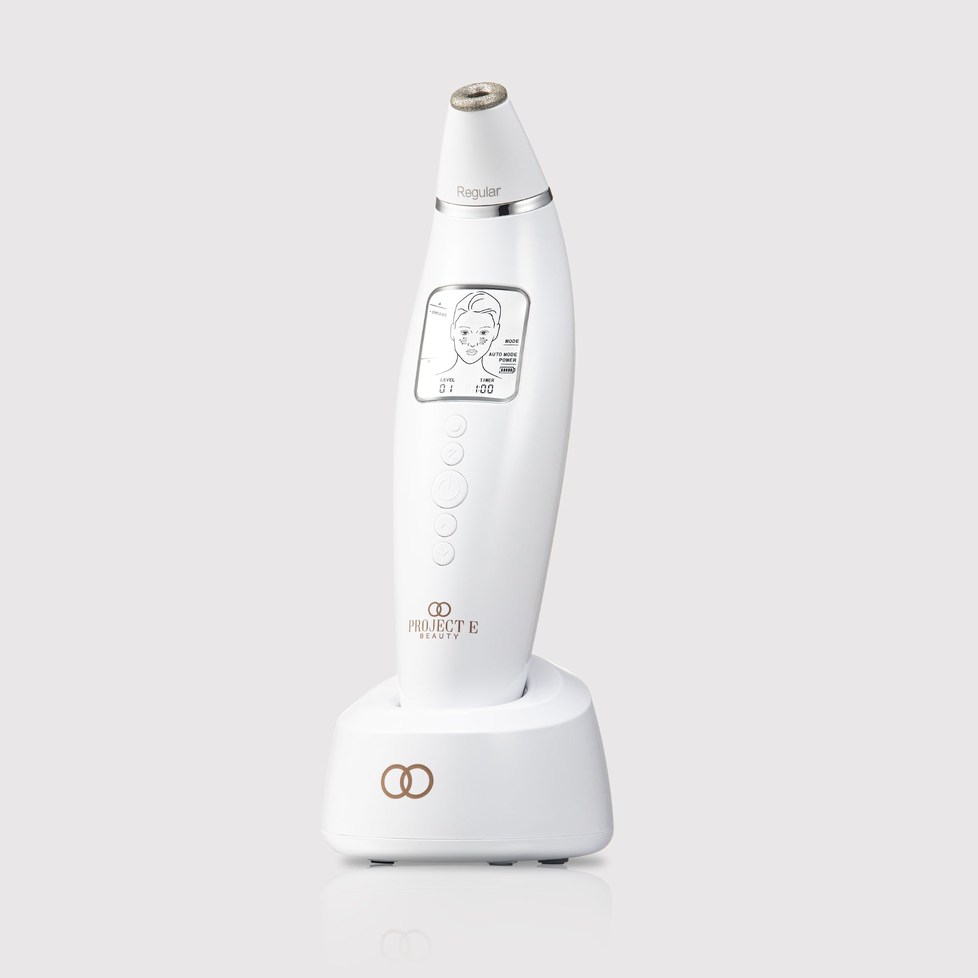 Reinvo microdermabrasion wand showing tool for microdermabrasion