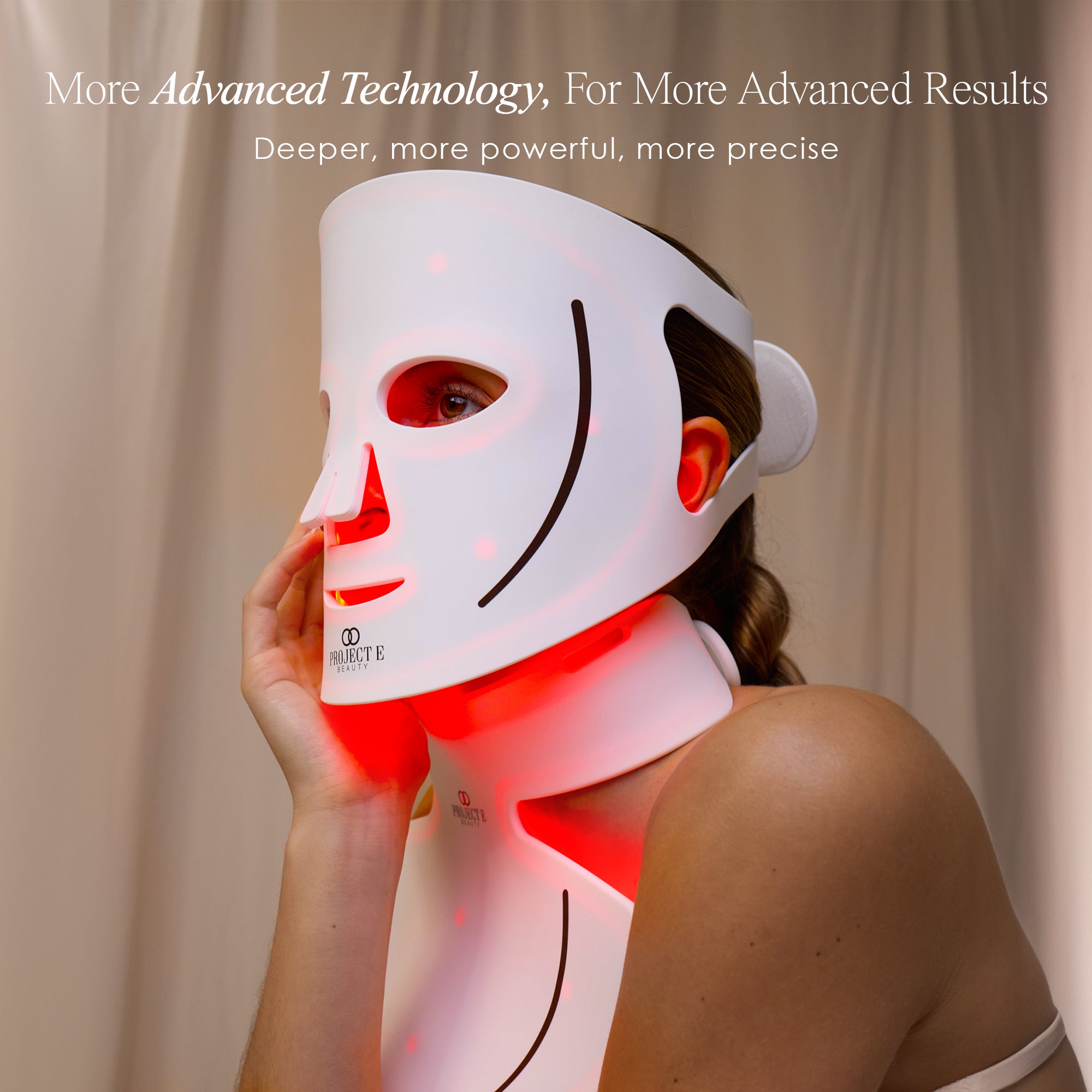 LumaLux Face+ | Pro LED Light Therapy Face & Neck Mask